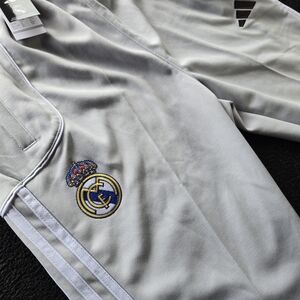 Adidas Real Madrid Track Pants White Aeroready Soccer Training Joggers XL NWT